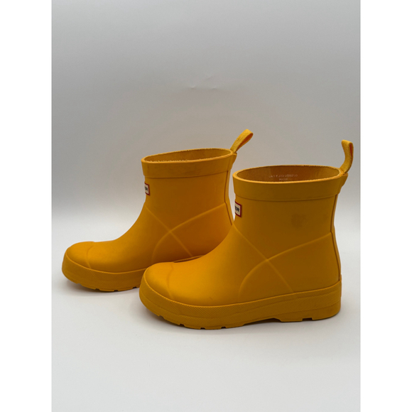 Hunter Kids Yellow Rain Boots US 2/3 - Picture 11 of 16